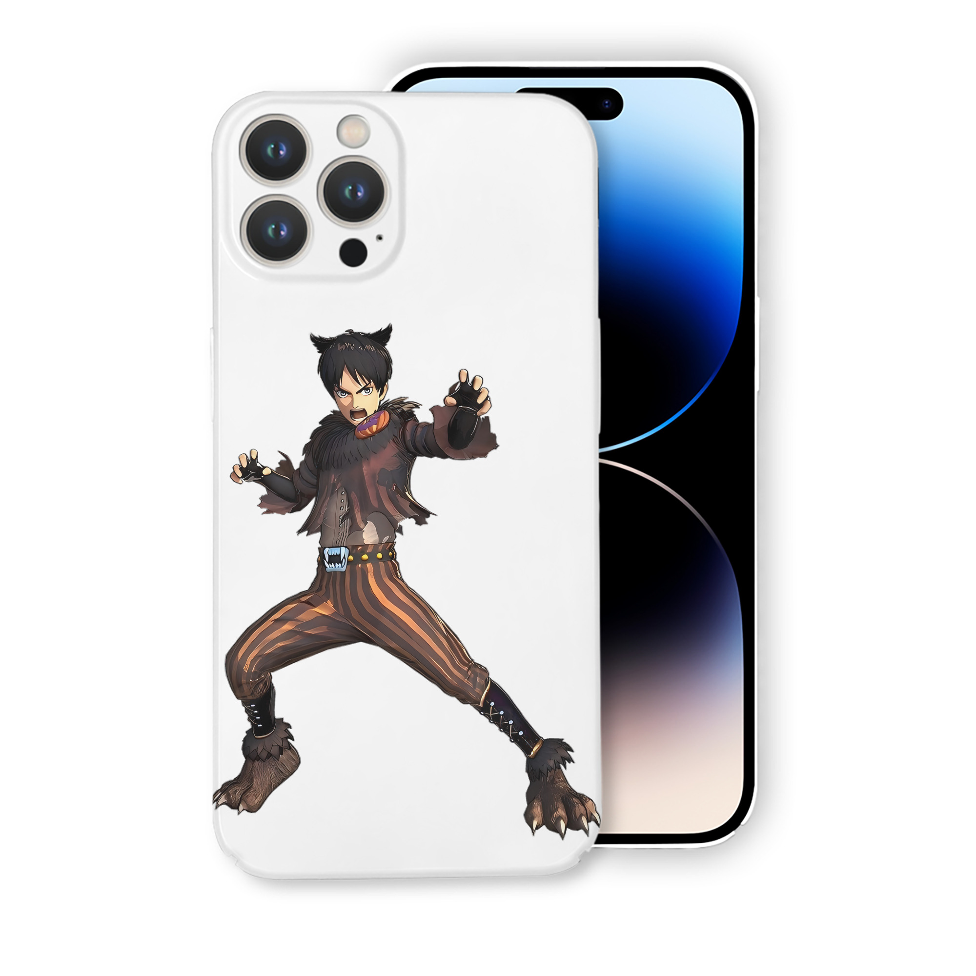 （画像用） 進撃の巨人 エレン･イェーガー Attack on Titan Eren Jäger 【iPhone 14シリーズ対応】ハードケース